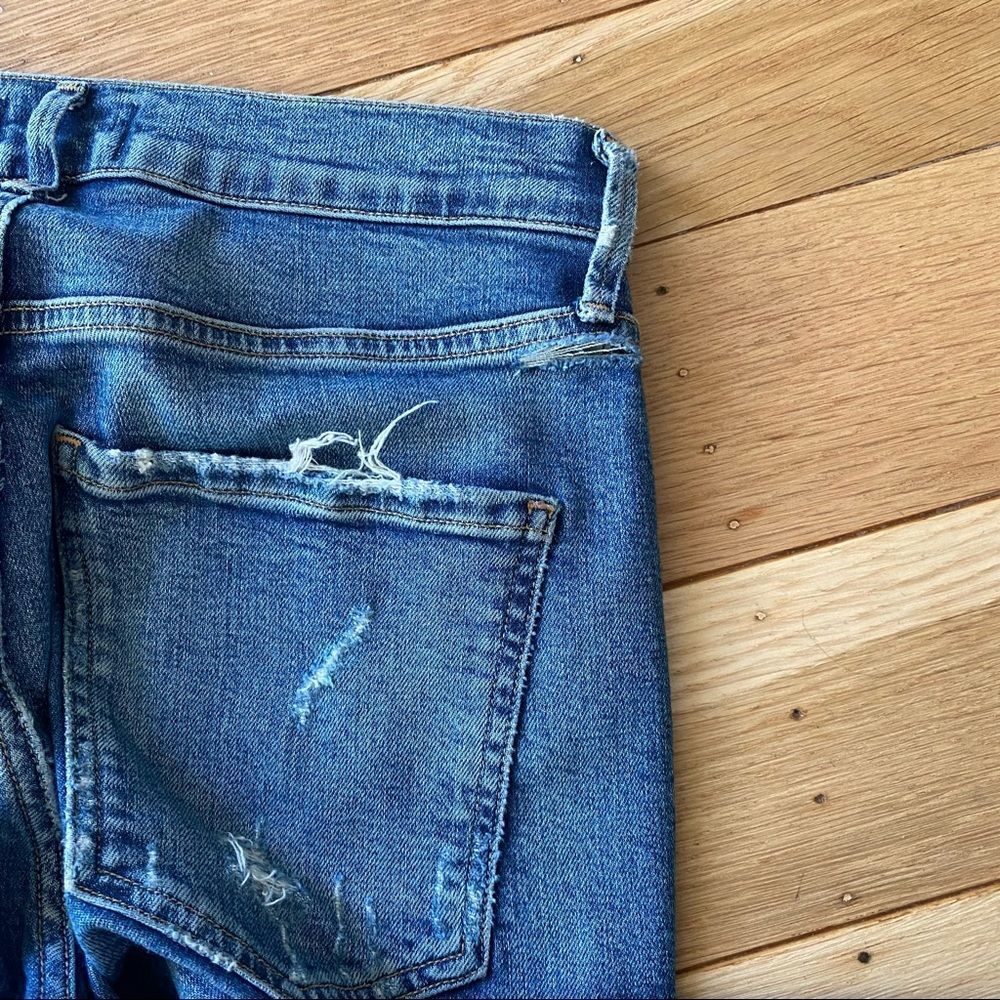 AGOLDE | Sophie Distressed High Waisted Skinny Jeans - Picture 9 of 12